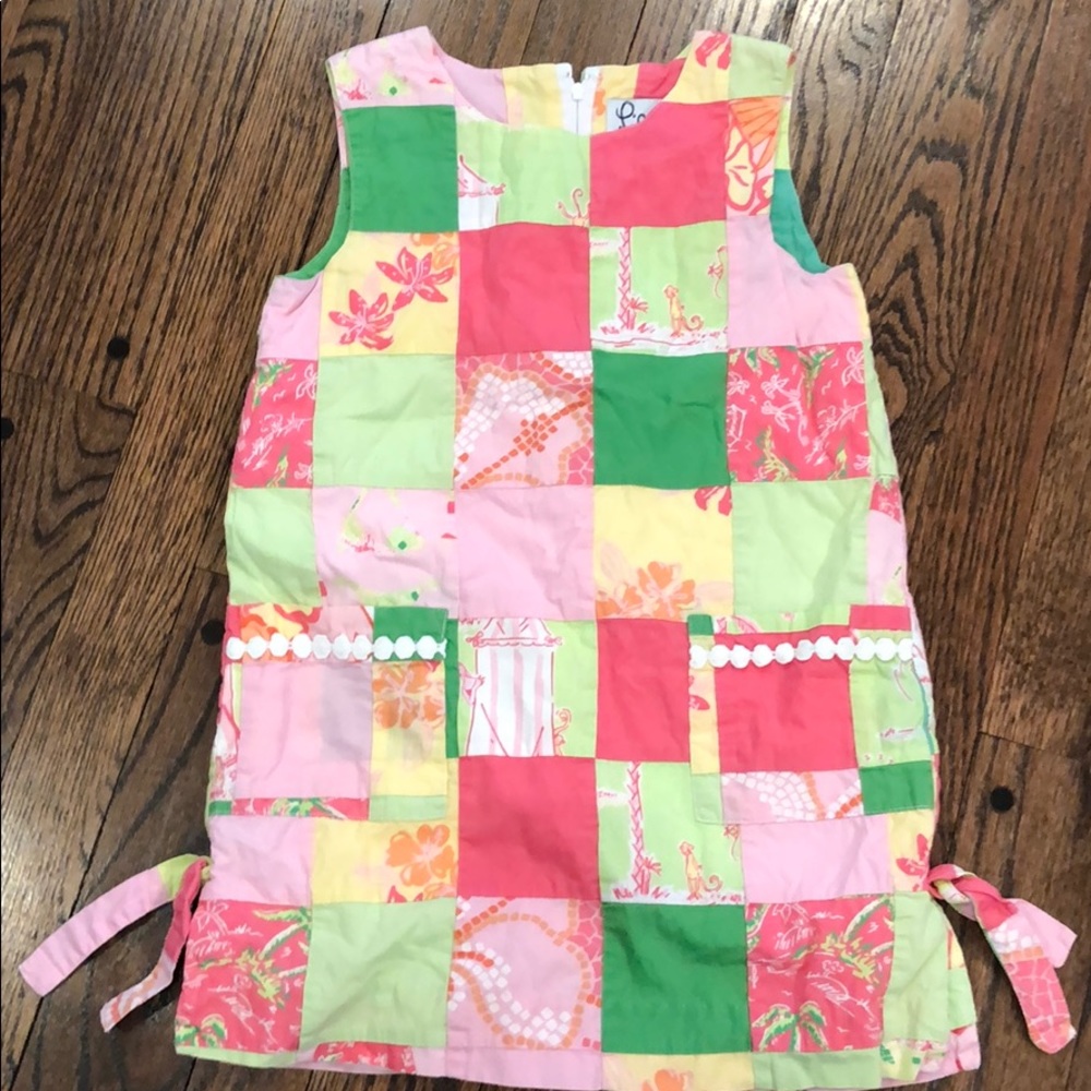 Lilly Pulitzer patchwork shift
